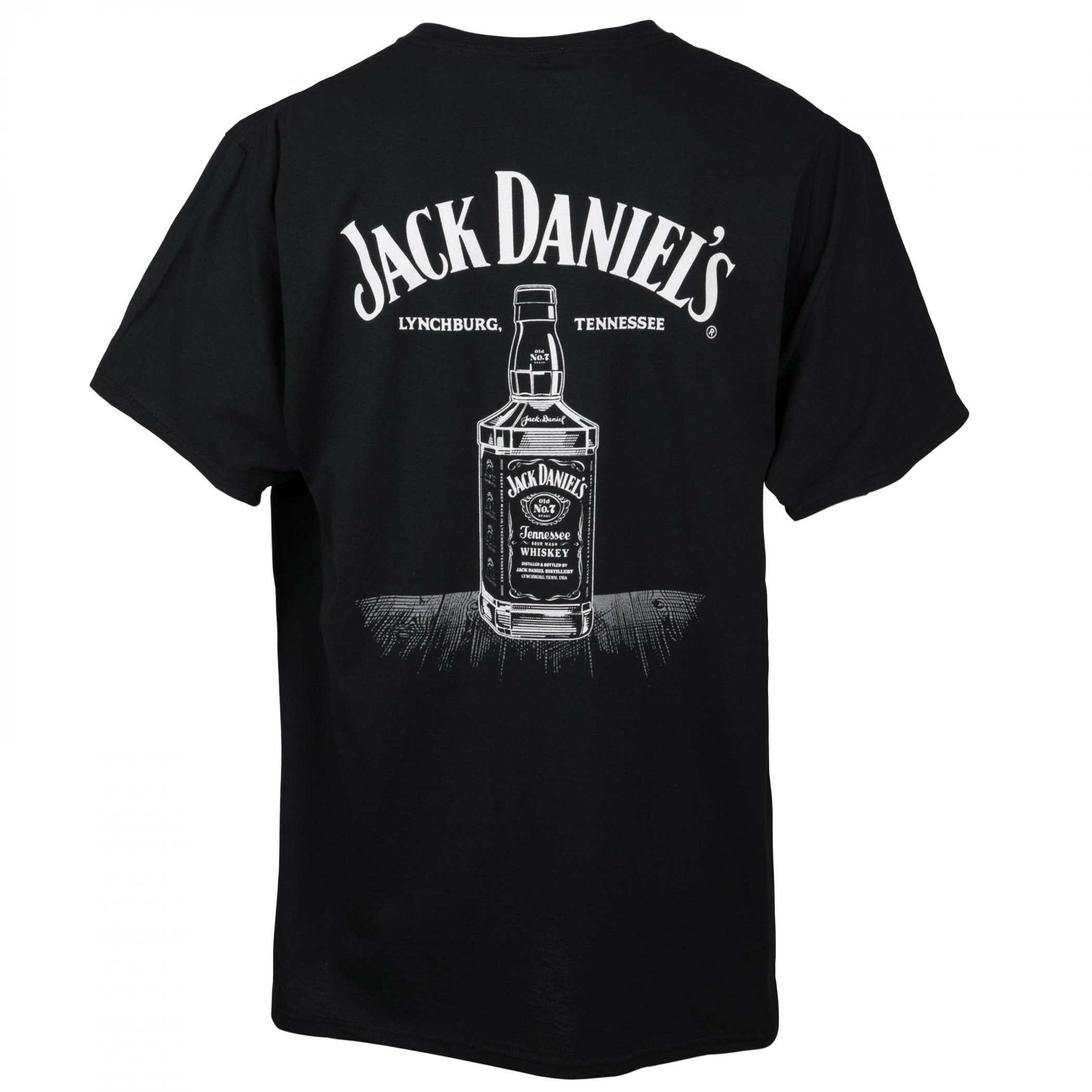 Jack Daniel's Line Art Bottle T-Shirt